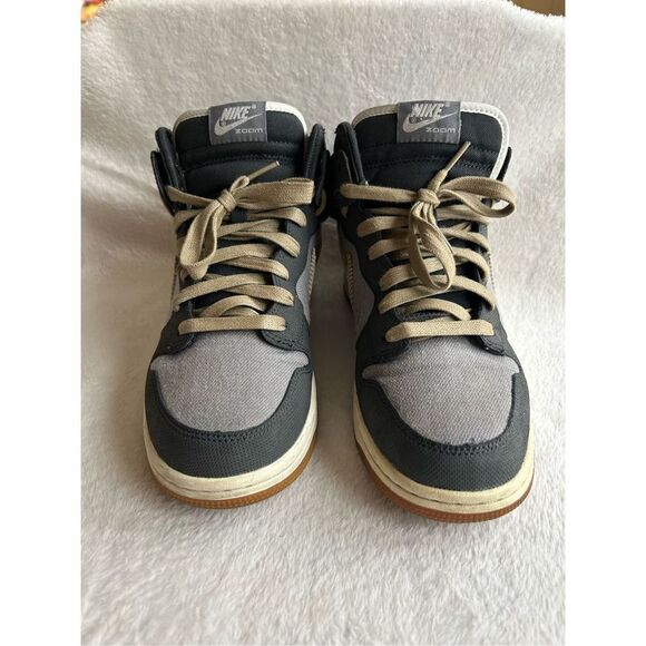 Nike Dunks comfort premium shoes swoosh sporting club grey size 8 - Picture 3 of 9